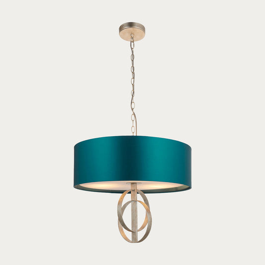 Teal & Silver