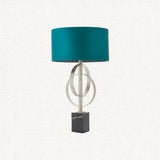 Teal & Silver