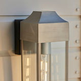 Brushed silver, matt black 