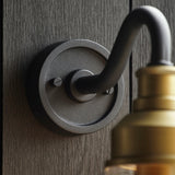 Matt black & brushed gold