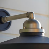 Matt black & brushed silver