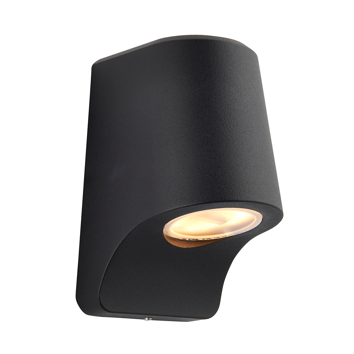 Matt black & frosted glass