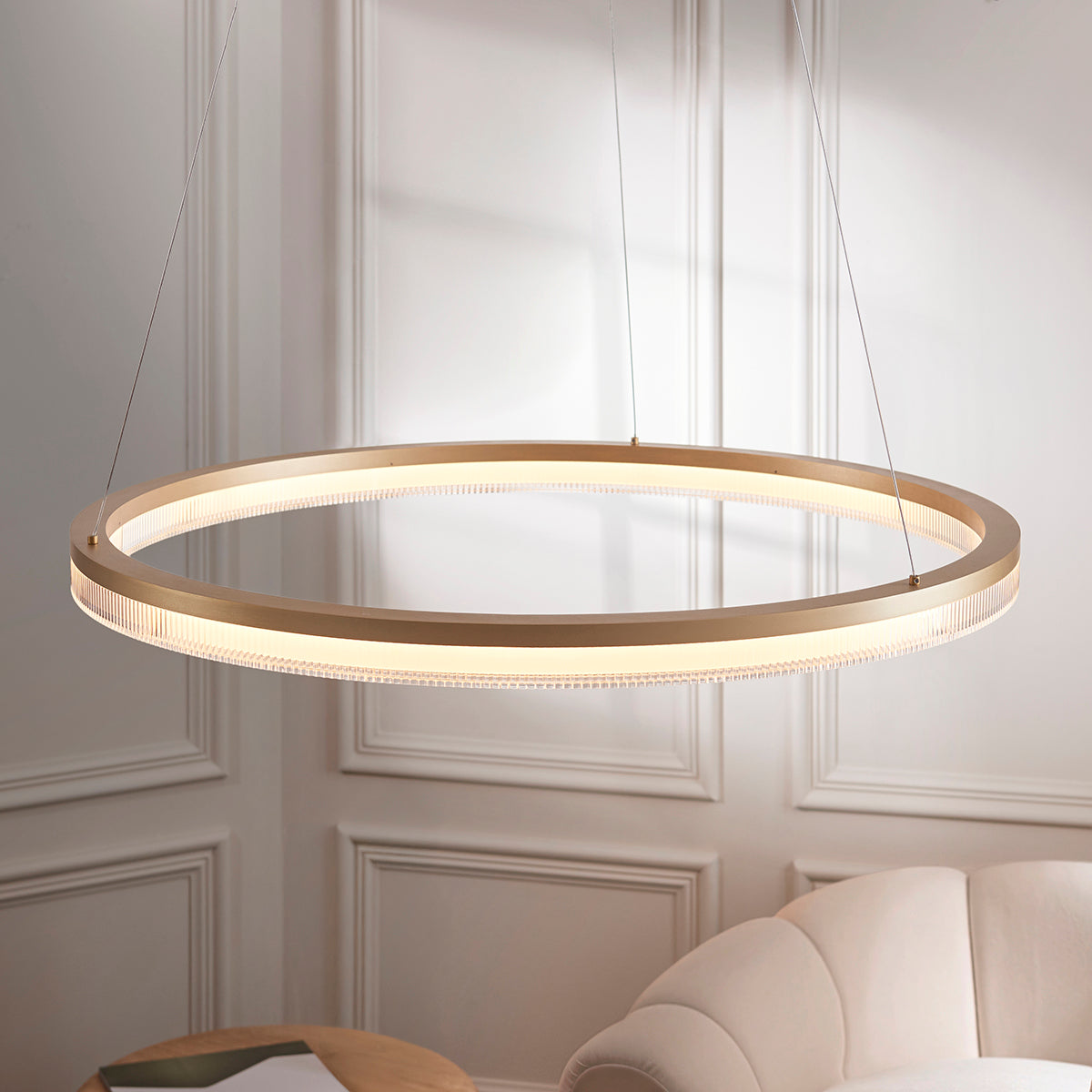 Lancel Hoop Pendant