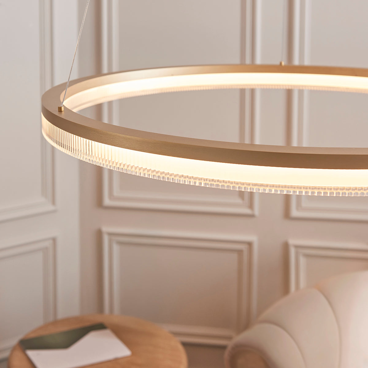 Lancel Hoop Pendant