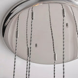 Bright Nickel Plate & Clear Glass 7-Light