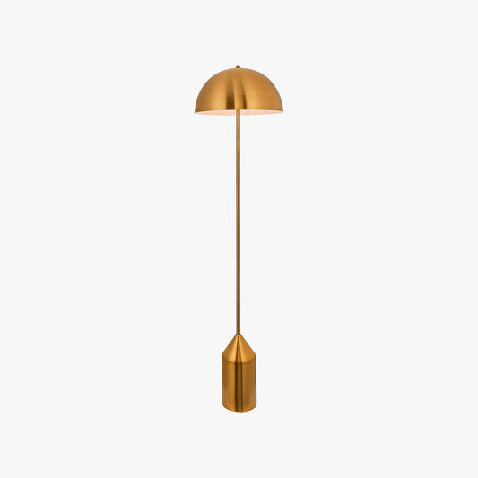Elliot Contemporary Floor Lamp in Gold