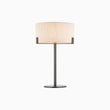Elm Table Lamp in Bronze and Beige