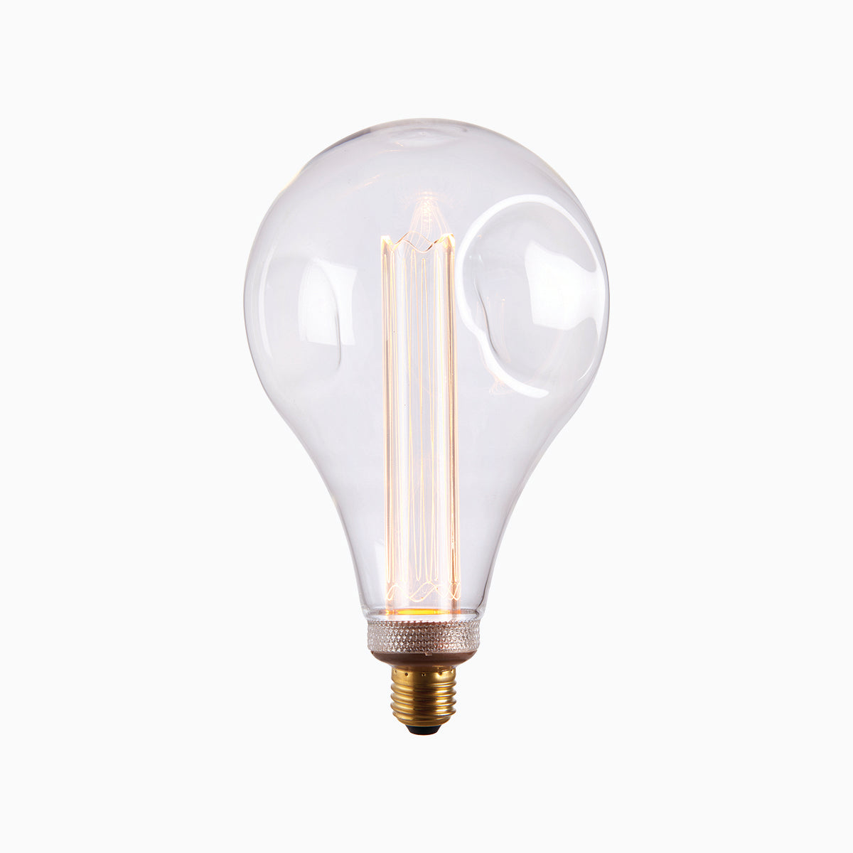 Monroe Large LED Dimpled Globe Shaped Bulb