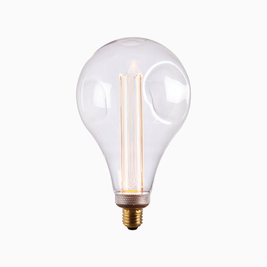 Monroe Large LED Dimpled Globe Shaped Bulb
