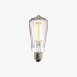 LED Ribbed Pear Shaped Bulb