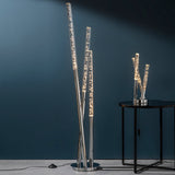 Nova Chrome Cylindrical Floor Lamp
