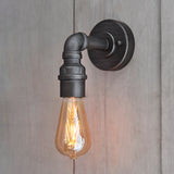 Emory Aged Pewter Wall Light