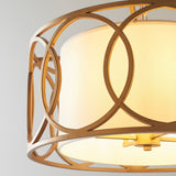 Joy Pendant in Gold and White
