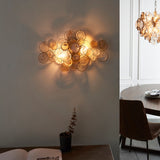 Hadassah Amber Medallion Wall Light