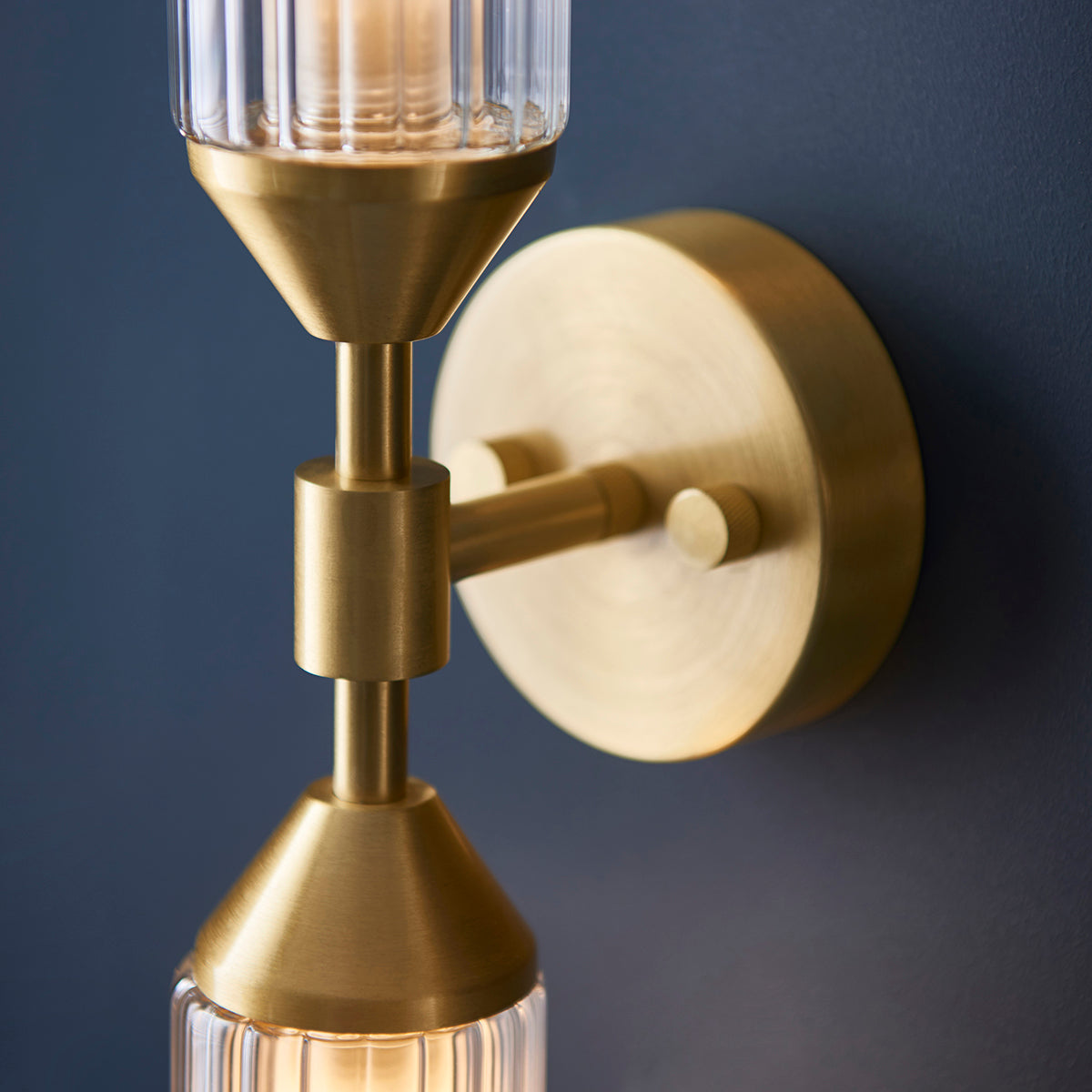 Juliette Wall Light in Brushed Brass