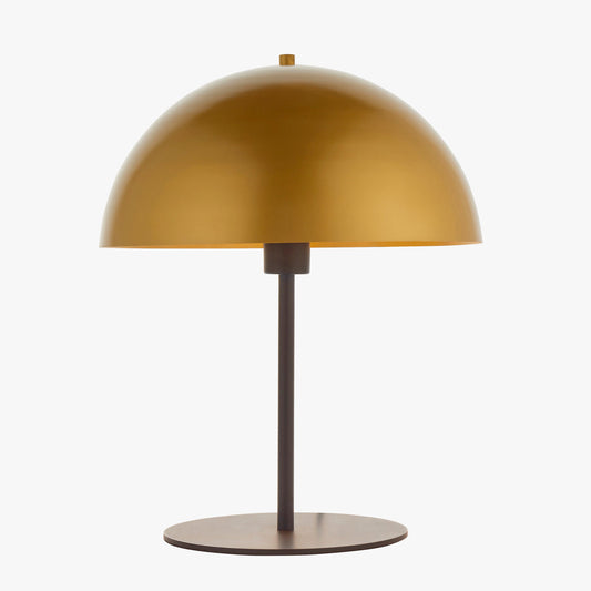 Crimino Table Lamp in Gold and Bronze