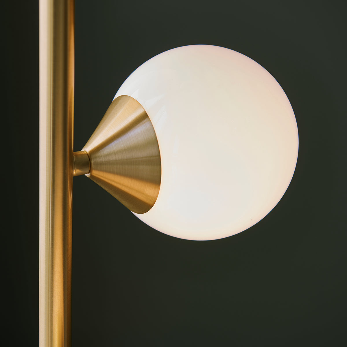 Selene Opal Sphere Floor Lamp