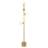 Selene Opal Sphere Floor Lamp
