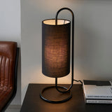 Matt black & black fabric