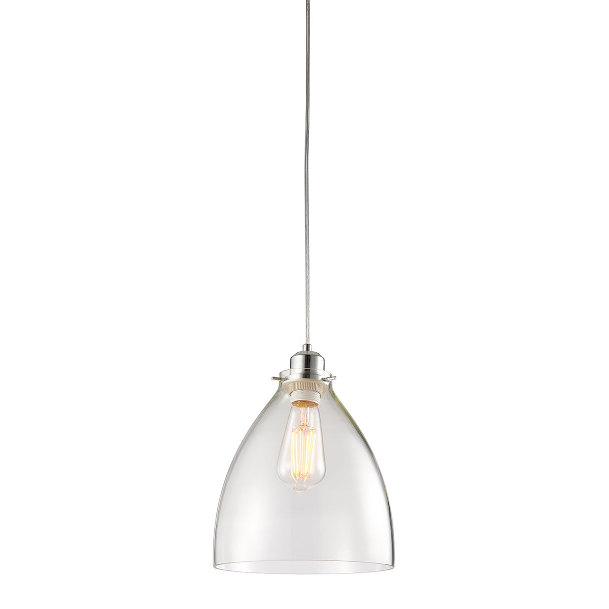 Clara Clear Glass Pendant Shade