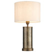 Isaac Table Lamp in Hammered Bronze