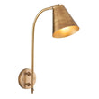 Garner Wall Light in Antique Brass