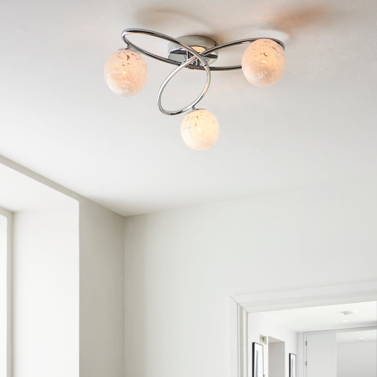 Chrome plate 3 Light