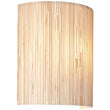 Luna Natural Seagrass Wall Light