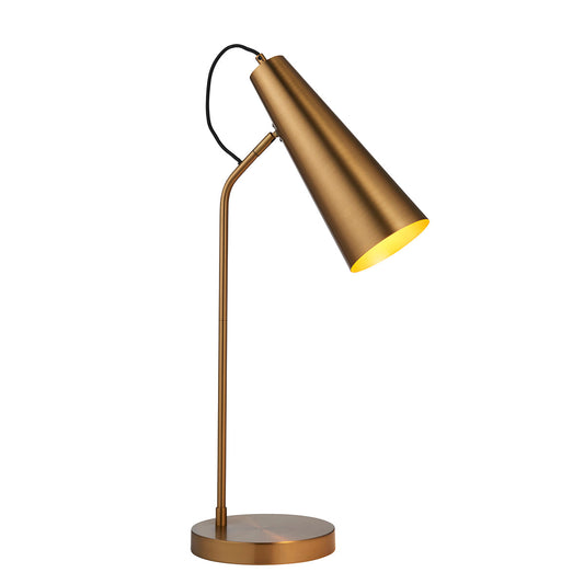 Kai Table Lamp in Warm Antique Brass