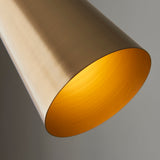 Kai Floor Lamp in Warm Antique Brass