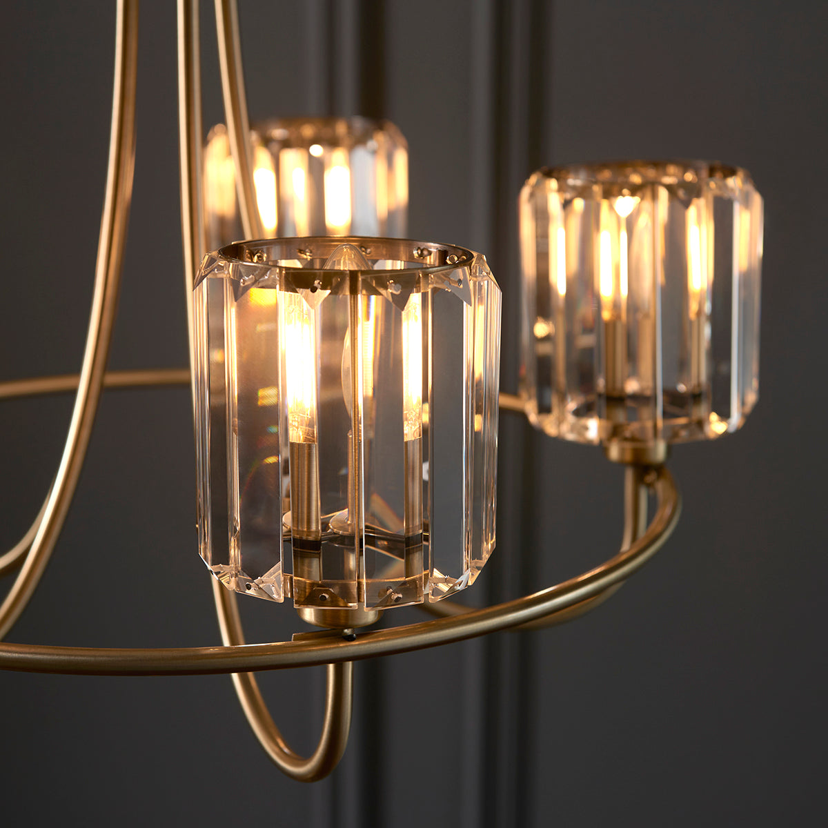 Brass 5 Light