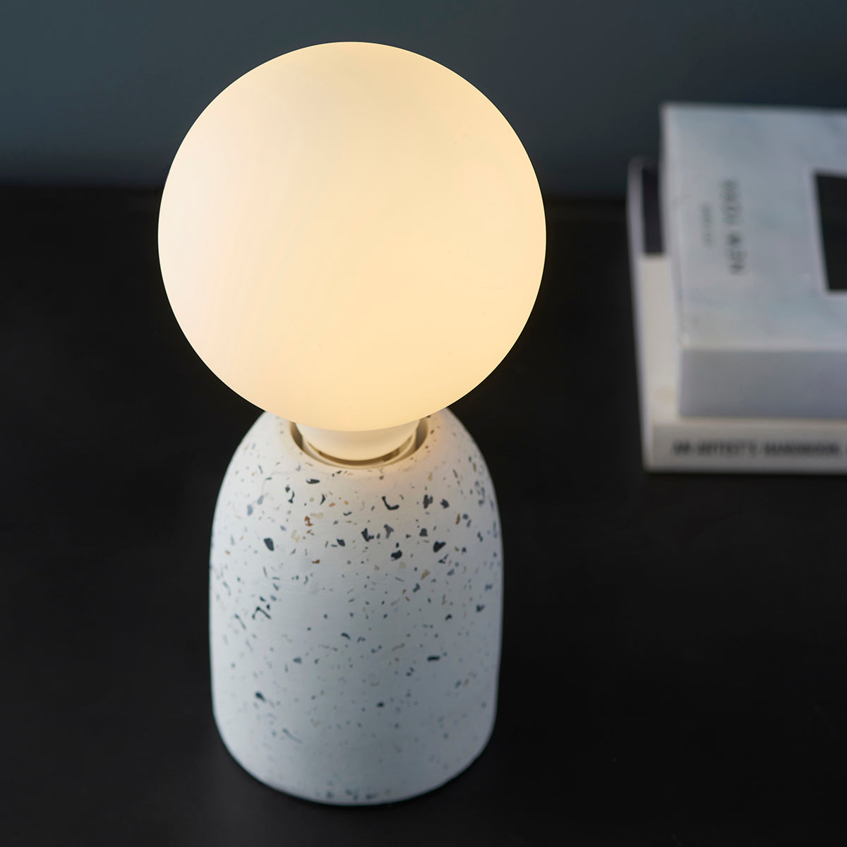 Lira Round Opal Glass Bulb