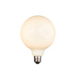 Lira Round Opal Glass Bulb